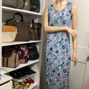 ⭐️Studio J Ease Floral Rayon Long Dress Sz10"⭐️